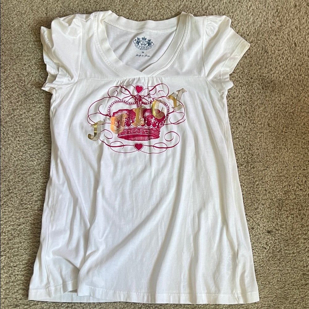 Vintage juicy couture babydoll tee